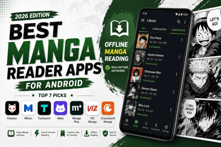 Best Manga Reader Apps