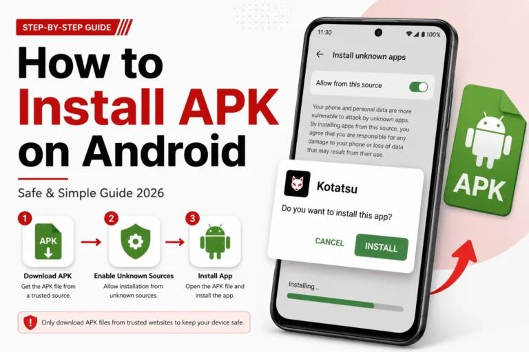 How to Install Kotatsu APK on Android