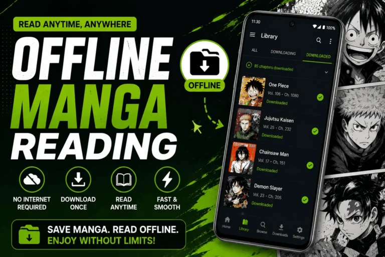 Offline Manga Reading